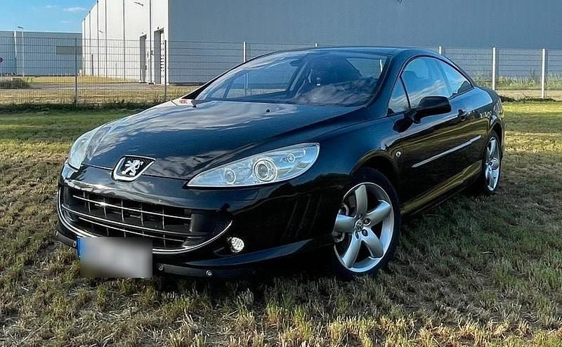 Schwarz Gebraucht 2010 Peugeot 407 Coupe Coupé | 5.000 € - Bild 1/4