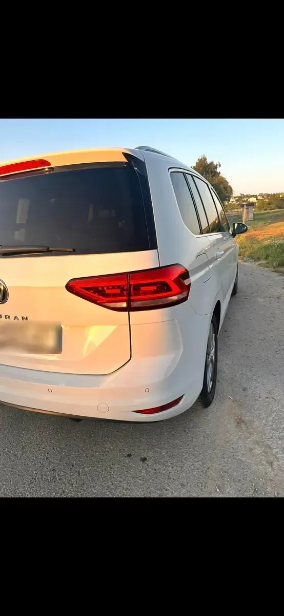 Gebraucht VW Touran R-line 150 PS (110 kW) 2016 Weiß Van / Kleinbus