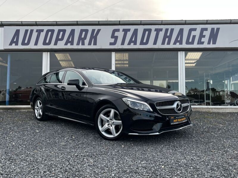 Schwarz Gebraucht 2015 Mercedes CLS350 Shooting Brake AMG Kombi | 21.990 € (Fairer Preis) - Bild 1/4