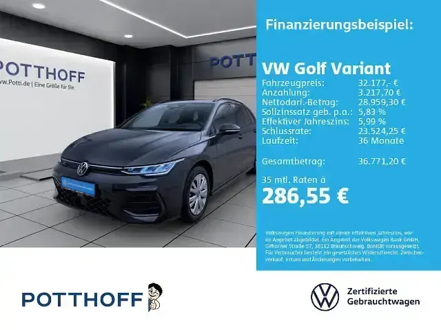 Gebraucht VW Golf VIII R-line 150 PS (110 kW) 2025 Kombi
