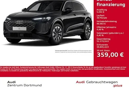Gebraucht Audi Q5 Ambiente 204 PS (150 kW) 2025 Schwarz SUV