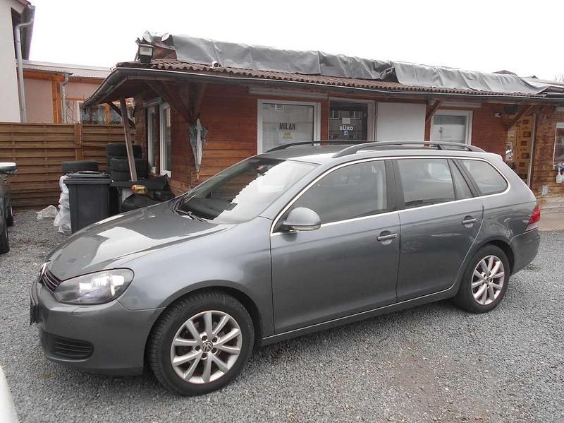 Gebraucht VW Golf VI Trendline 105 PS (77 kW) 2011 Grau Kleinwagen