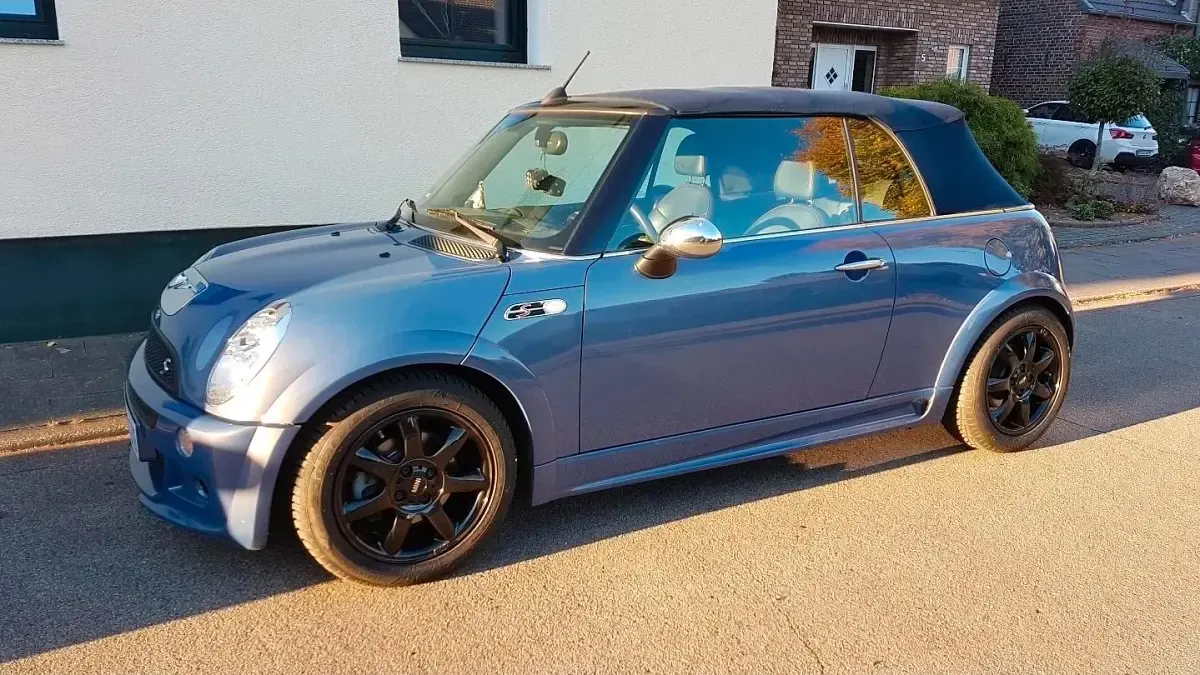 Gebraucht Mini Cooper S Cabriolet 170 PS (125 kW) 2004 Blau Cabrio