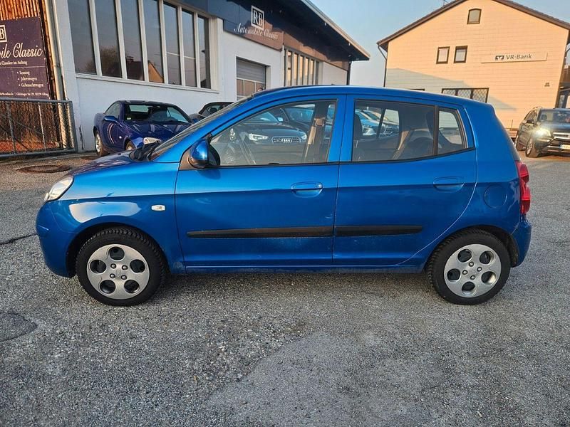 Gebraucht Kia Picanto Start 65 PS (47 kW) 2009 Blau Kleinwagen