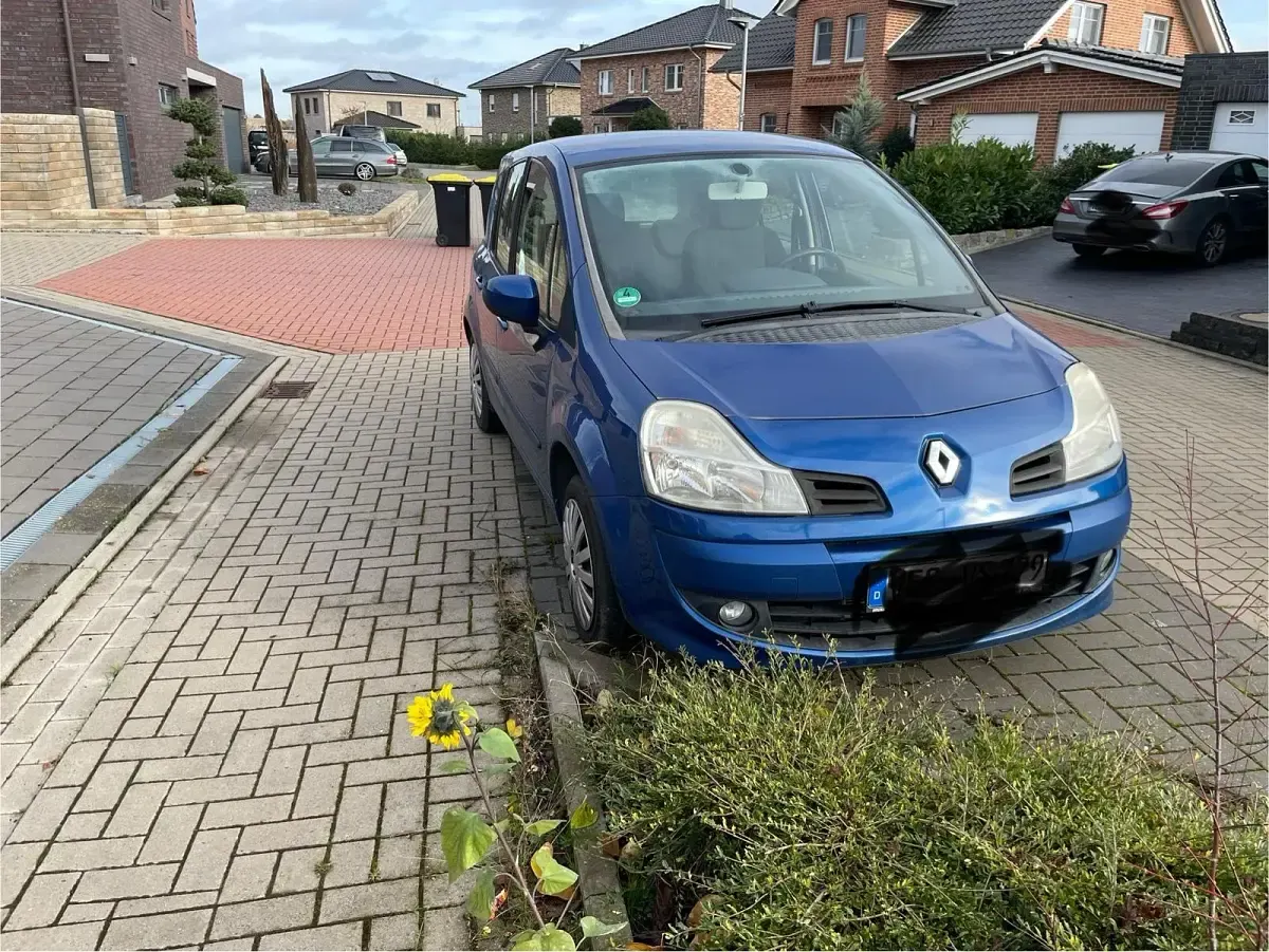 Gebraucht Renault Modus 75 PS (55 kW) 2010 Blau Van / Kleinbus