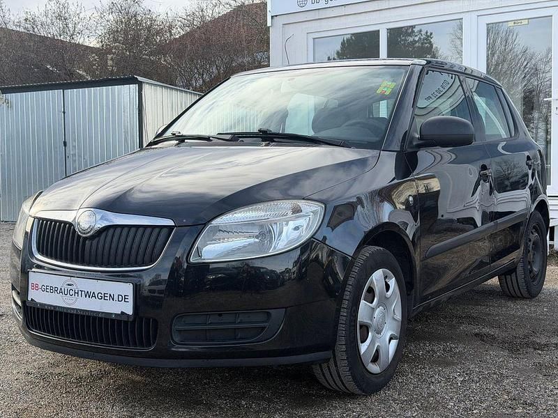 Schwarz Gebraucht 2008 Skoda Fabia Ambiente Limousine | 990 € (Guter Preis) - Bild 1/4