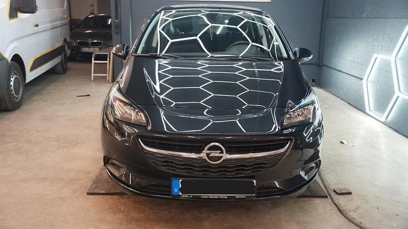 Gebraucht Opel Corsa Edition 90 PS (66 kW) 2016 Schwarz Limousine