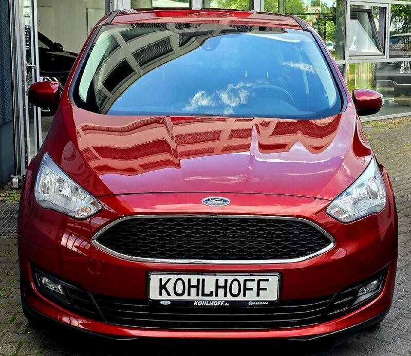 Gebraucht Ford C-MAX Trend 101 PS (74 kW) 2016 Cranberryrot metallic Van / Kleinbus