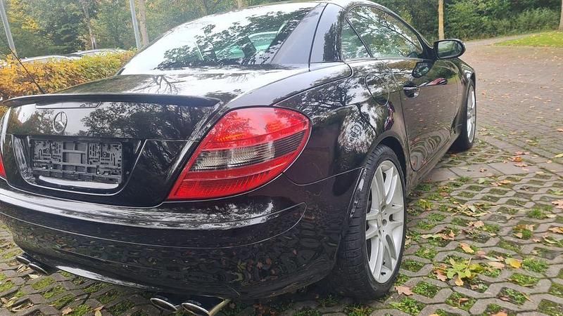 Schwarz Gebraucht 2007 Mercedes SLK280 Edition 1 Cabrio | 9.900 € (Fairer Preis) - Bild 1/4