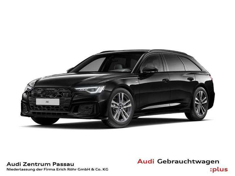 Mythosschwarz metallic Gebraucht 2025 Audi A6 S-Line Kombi | 54.870 € (Guter Preis) - Bild 1/4