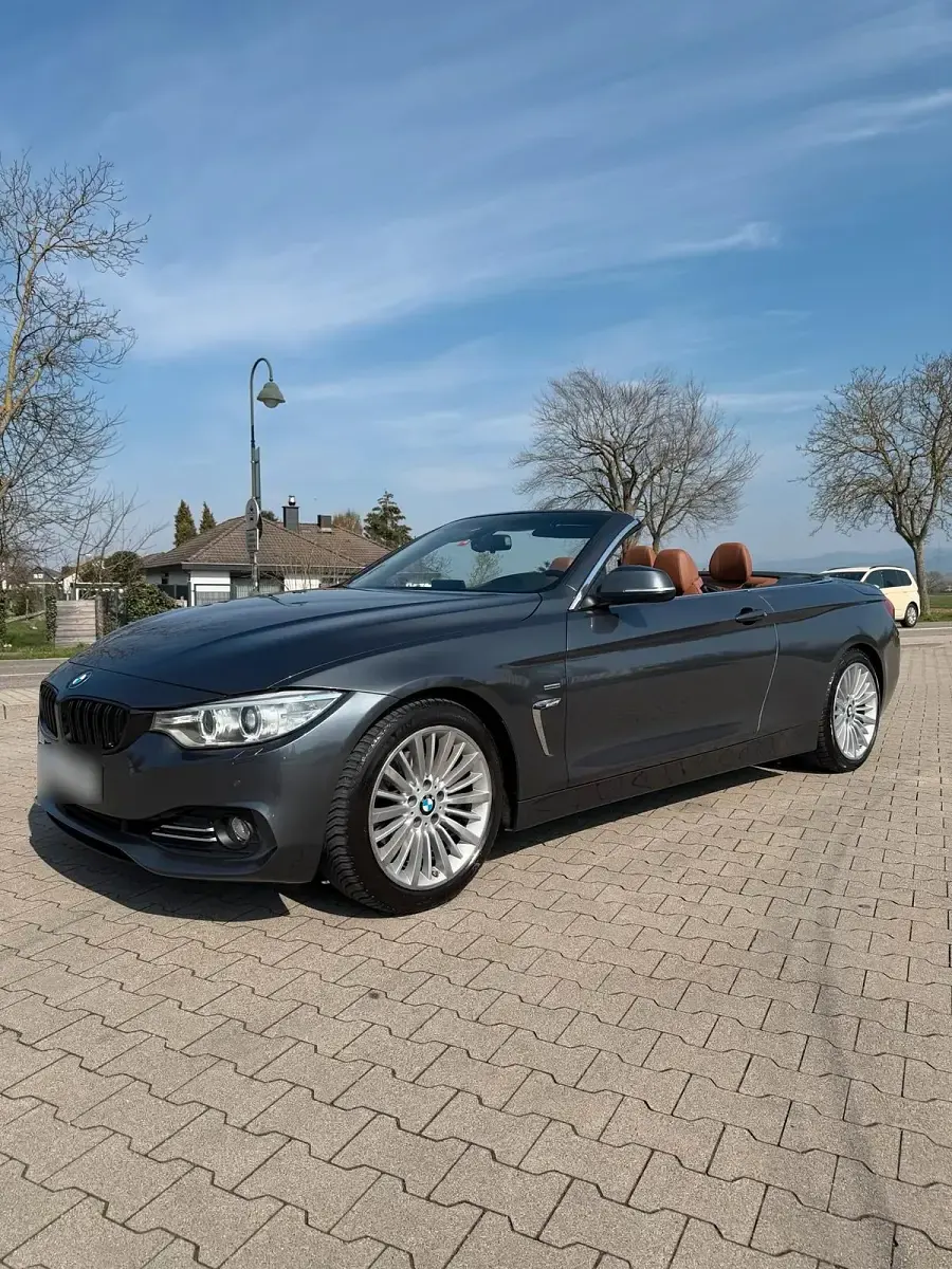 Gebraucht BMW 420 Luxury Line 184 PS (135 kW) 2015 Silber Cabrio