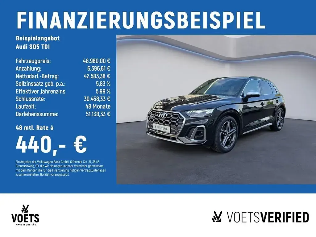 Brugt Audi SQ5 Ambiente 341 HK (250 kW) 2023 Sort SUV