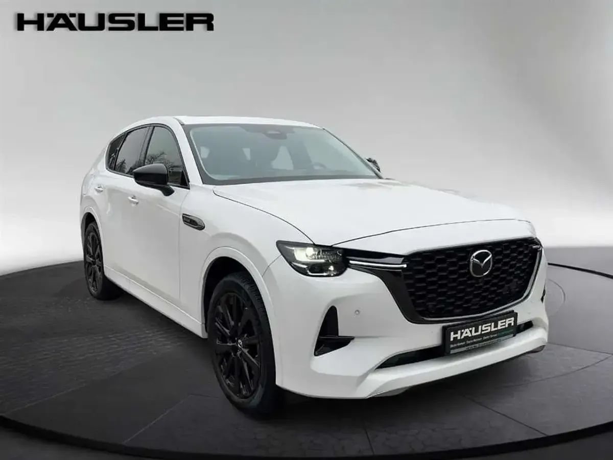 Gebraucht Mazda CX-60 Homura-Line 328 PS (241 kW) 2022 Rhodium white (51k) SUV