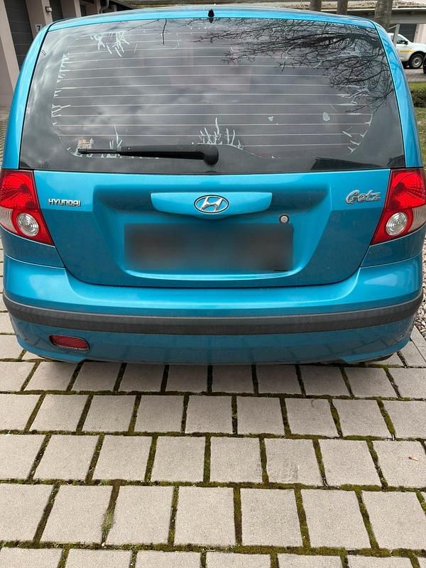 Gebraucht Hyundai Getz 63 PS (46 kW) 2003 Blau Kleinwagen
