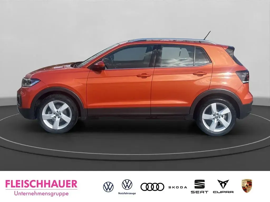 Gebraucht VW T-Cross Style 150 PS (110 kW) 2020 Orange SUV
