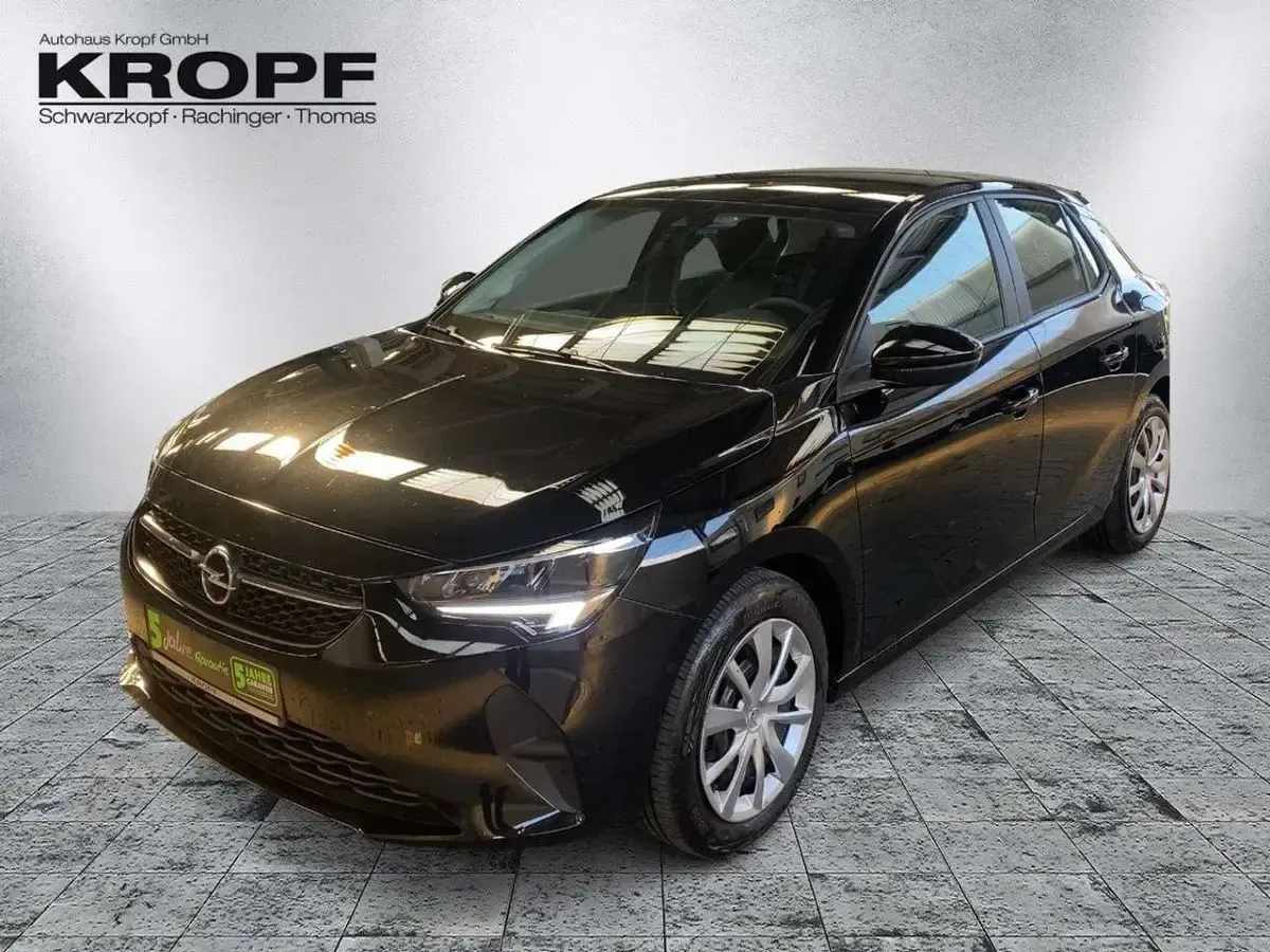 Gebraucht Opel Corsa Edition 101 PS (74 kW) 2023 Diamant schwarz/karbon schwarz Kleinwagen