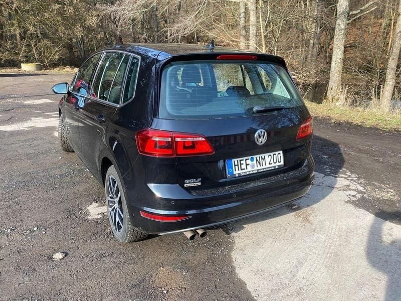 Gebraucht VW Golf Sportsvan Highline 150 PS (110 kW) 2014 Schwarz Van / Kleinbus