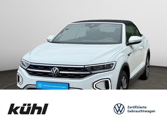 Pure white Gebraucht 2024 VW T-Roc Cabriolet Move Cabrio | 27.990 € (Guter Preis) - Bild 1/4