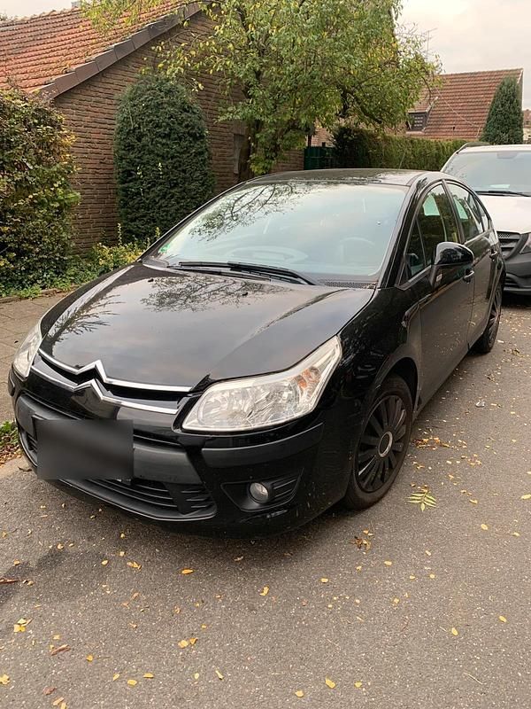 Schwarz Gebraucht 2009 Citroën C4 Limousine | 1.450 € (Guter Preis) - Bild 1/4
