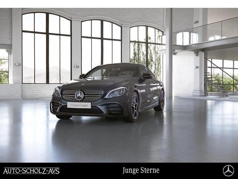 Metalliclack graphitgrau Gebraucht 2021 Mercedes C400 AMG Coupé | 40.459 € (Fairer Preis) - Bild 1/4