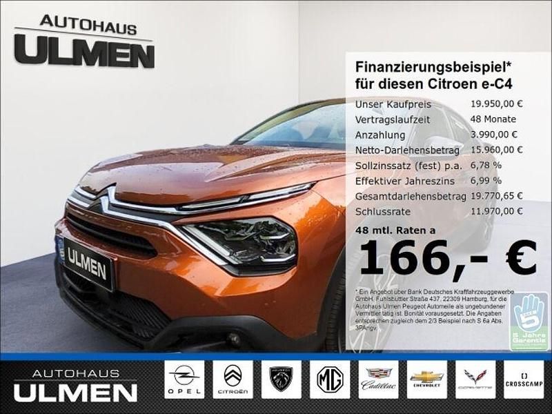 Orange Gebraucht 2023 Citroën e-C4 Feel Limousine | 19.950 € (Fairer Preis) - Bild 1/4
