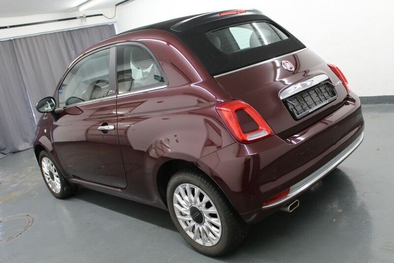 Rot Gebraucht 2021 Fiat 500C Dolcevita Cabrio | 14.677 € (Etwas zu teuer) - Bild 1/4
