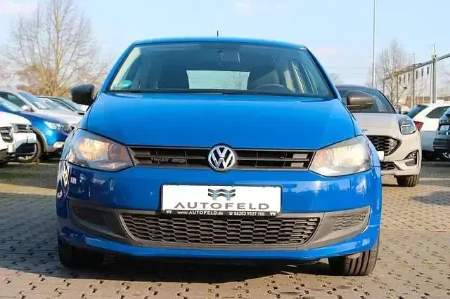 Gebraucht VW Polo Trendline 69 PS (50 kW) 2013 Blau Kleinwagen