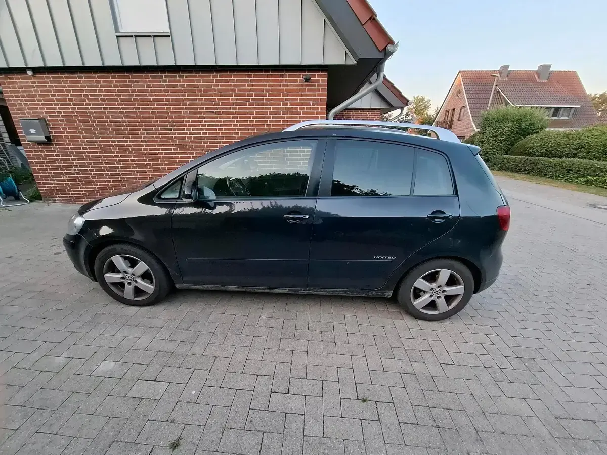 Gebraucht VW Golf Plus 122 PS (89 kW) 2008 Schwarz Van / Kleinbus