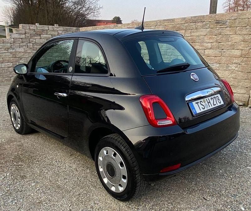 Gebraucht Fiat 500 Mirror 69 PS (50 kW) 2017 Schwarz Kleinwagen