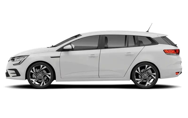Weiß Gebraucht 2022 Renault Mégane IV Intens Kombi | 17.280 € (Guter Preis) - Bild 1/1
