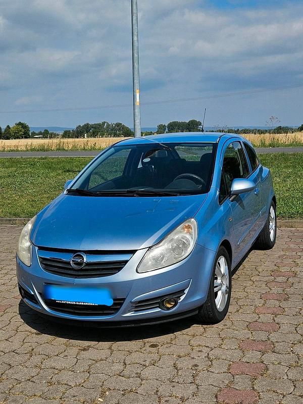 Blau Gebraucht 2007 Opel Corsa Kleinwagen | 1.400 € (Superpreis) - Bild 1/4
