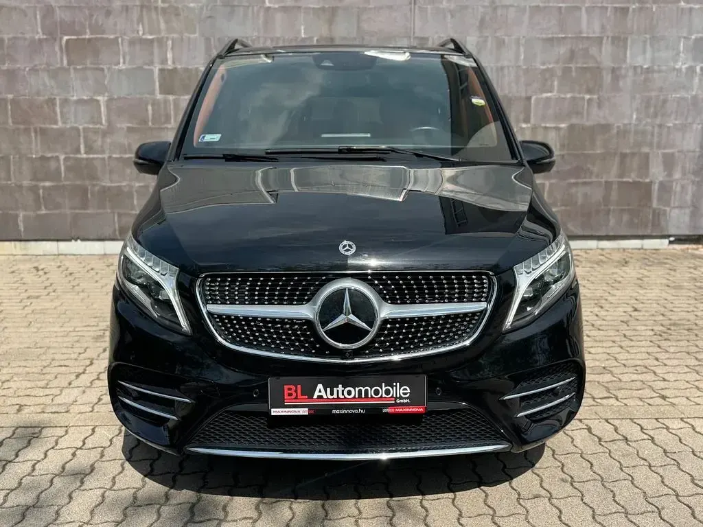 Gebraucht Mercedes V300 Exclusive 237 PS (174 kW) 2021 Schwarz Van / Kleinbus