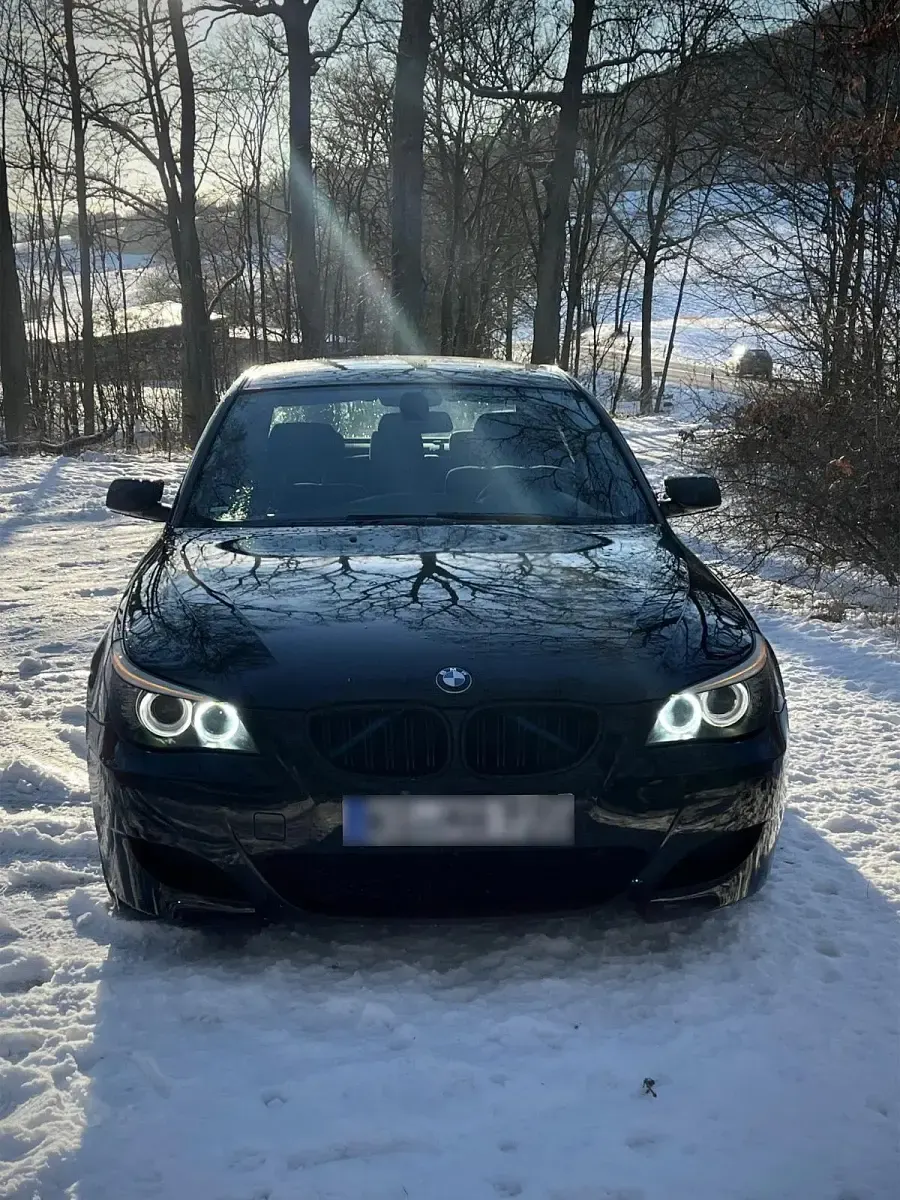 Gebraucht BMW 520 M Sport 170 PS (125 kW) 2008 Schwarz Limousine
