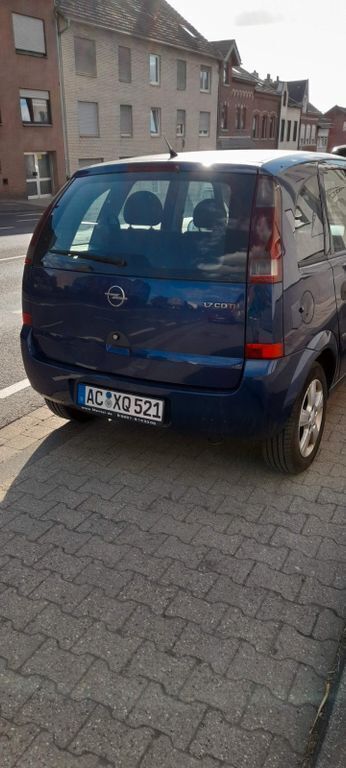Blau Gebraucht 2005 Opel Meriva Edition Van / Kleinbus | 800 € (Guter Preis) - Bild 1/4