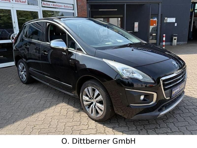 Schwarz Gebraucht 2016 Peugeot 3008 Allure SUV | 11.990 € (Superpreis) - Bild 1/4