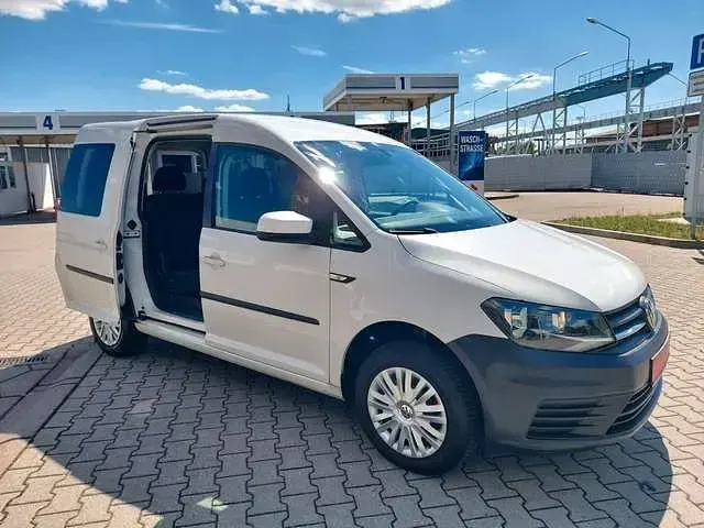 Gebraucht VW Caddy Trendline 75 PS (55 kW) 2017 Weiß Van / Kleinbus