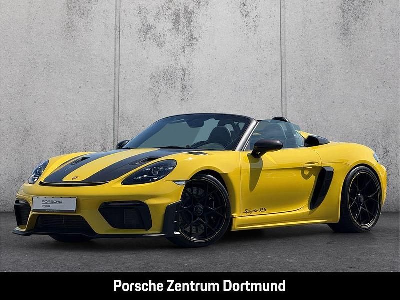 Racinggelb Gebraucht 2024 Porsche 718 Spyder Sport Cabrio | 158.900 € (Guter Preis) - Bild 1/4