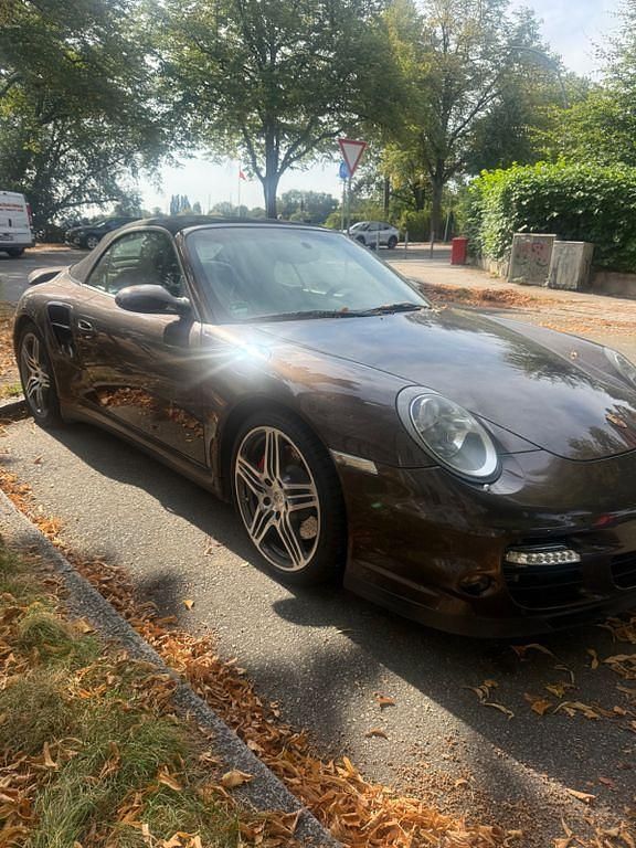 Braun Gebraucht 2008 Porsche 997 Turbo Cabrio | 82.500 € (Etwas zu teuer) - Bild 1/4
