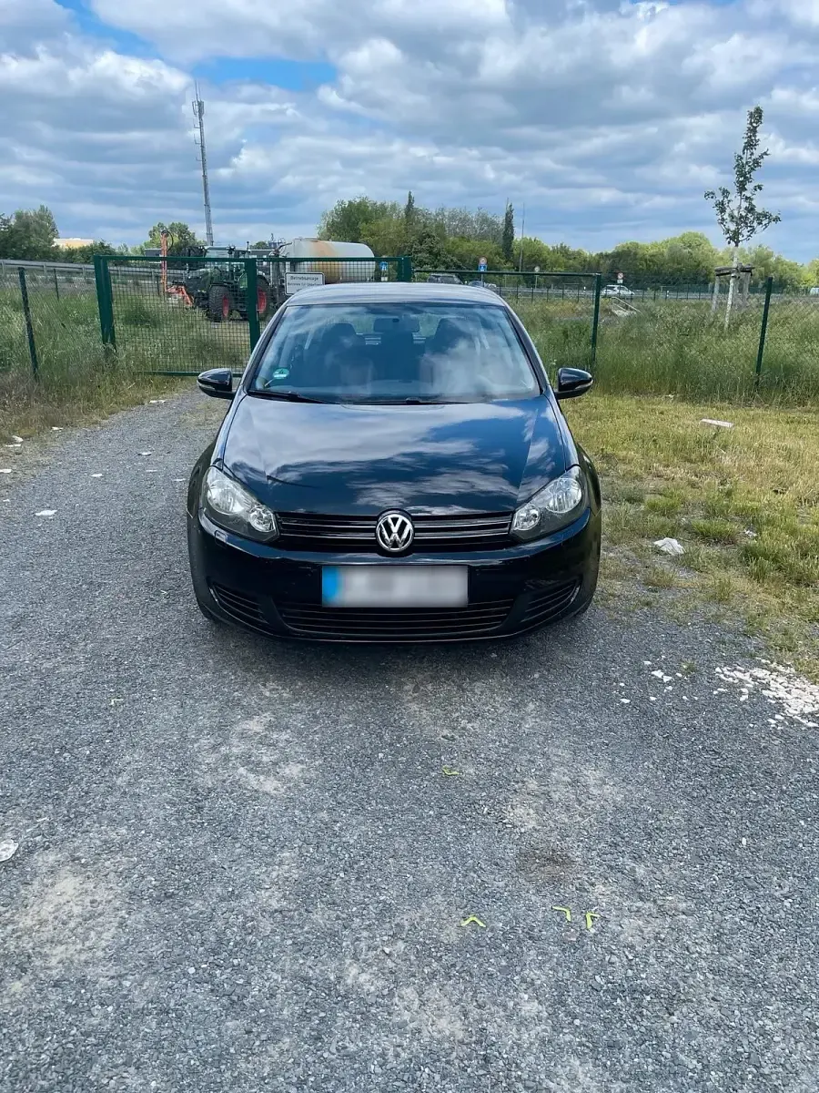 Gebraucht VW Golf VI 122 PS (89 kW) 2009 Schwarz Kleinwagen