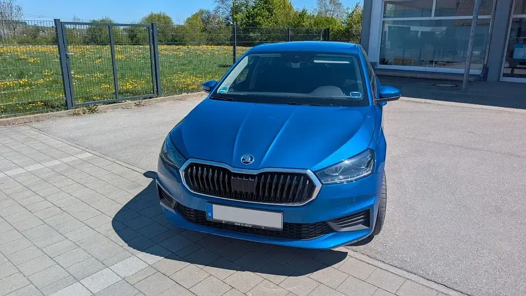 Gebraucht Skoda Fabia Tour 95 PS (69 kW) 2024 Blau Kleinwagen