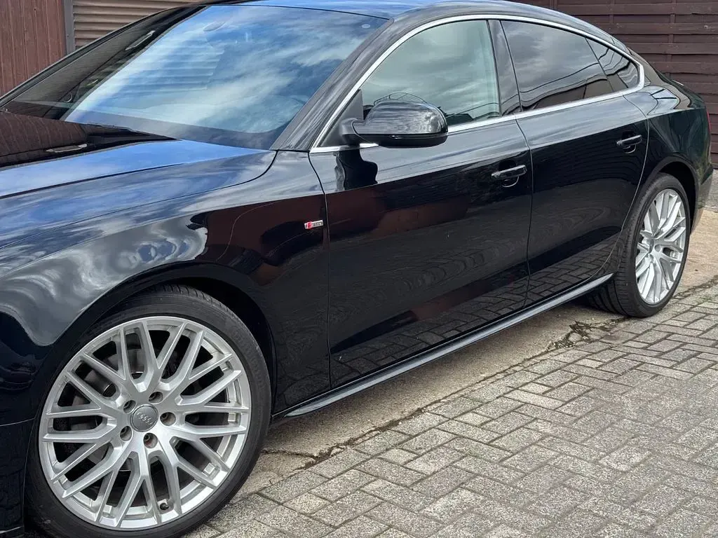 Gebraucht Audi A5 Sportback S-Line 190 PS (139 kW) 2017 Schwarz Kleinwagen