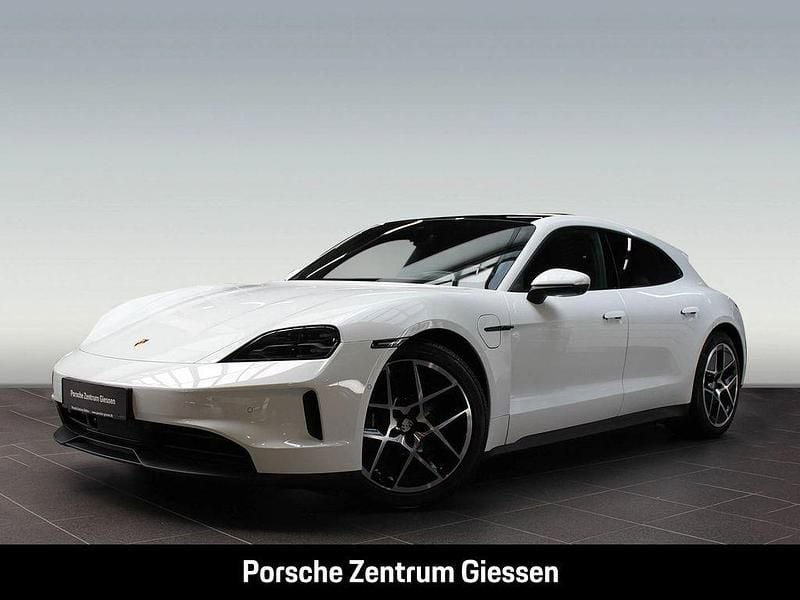 Weiß Gebraucht 2024 Porsche Taycan Sport Turismo Limousine | 83.770 € (Superpreis) - Bild 1/4