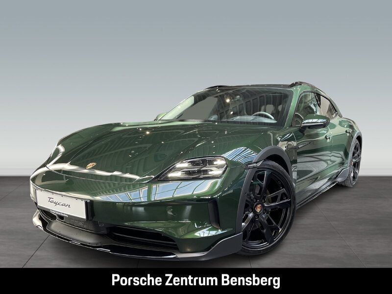 Grün Gebraucht 2024 Porsche Taycan 4S Cross Turismo Limousine | 109.900 € - Bild 1/4