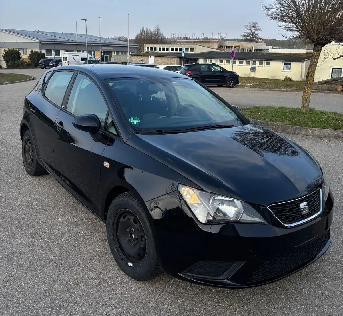 Gebraucht Seat Ibiza Reference 75 PS (55 kW) 2017 Schwarz Kleinwagen