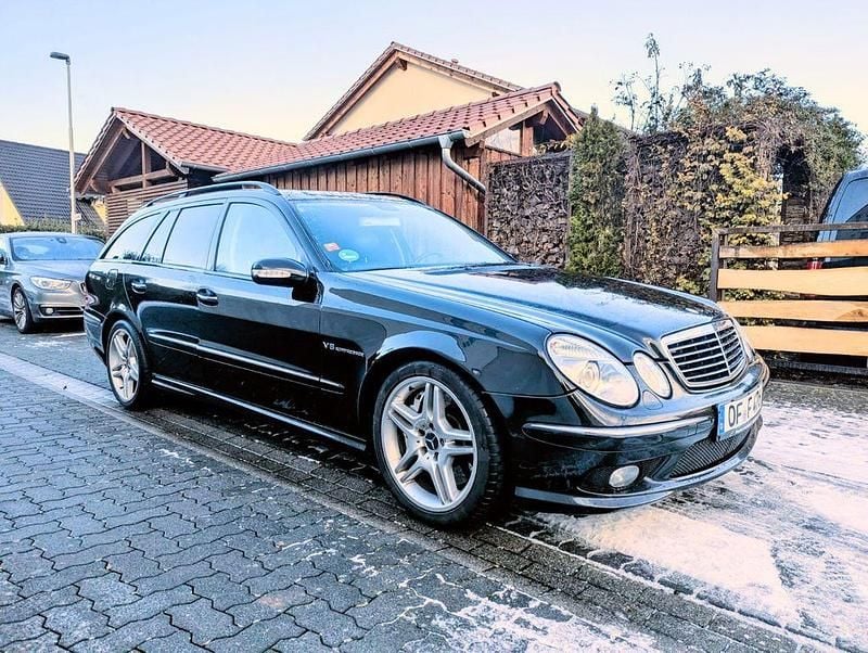 Schwarz Gebraucht 2007 Mercedes E55 AMG AMG Kombi | 19.900 € (Superpreis) - Bild 1/4