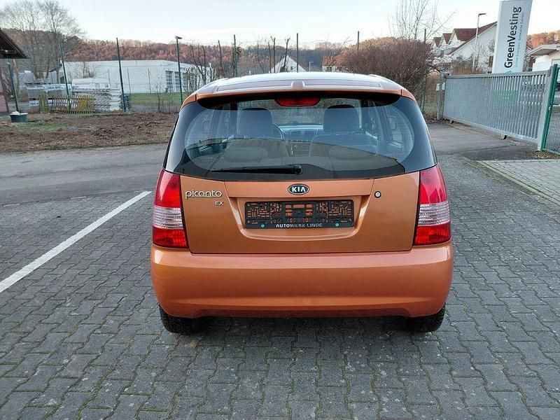 Gebraucht Kia Picanto EX 65 PS (47 kW) 2005 Orange Kleinwagen