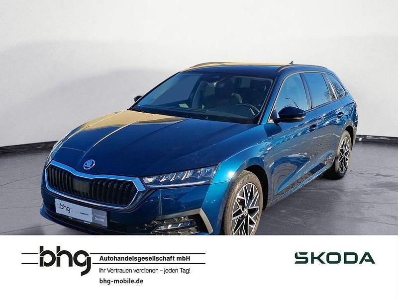 Lavablau metallic Gebraucht 2021 Skoda Octavia Clever Kombi | 19.360 € (Etwas zu teuer) - Bild 1/4