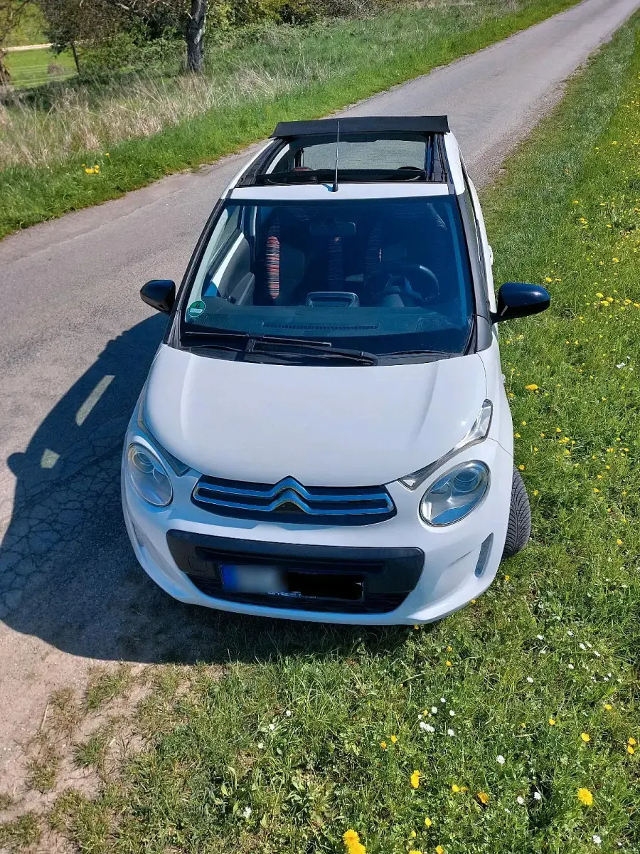 Gebraucht Citroën C1 Feel 82 PS (60 kW) 2015 Weiß Kleinwagen
