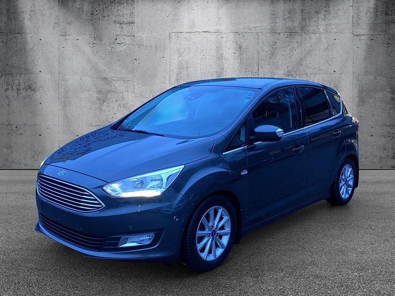 Grau Gebraucht 2018 Ford C-MAX Van / Kleinbus | 12.780 € (Fairer Preis) - Bild 1/4