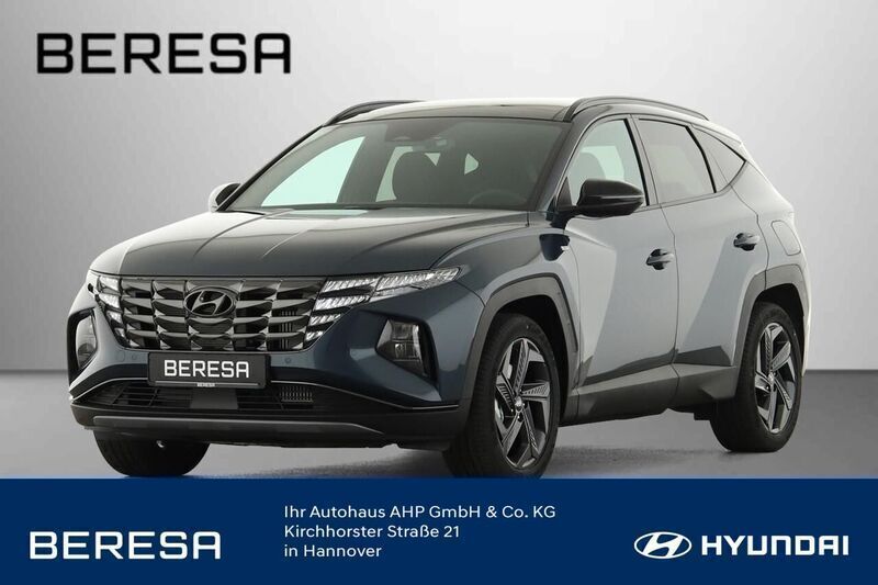 Blau Gebraucht 2023 Hyundai Tucson Blackline SUV | 33.790 € (Fairer Preis) - Bild 1/4